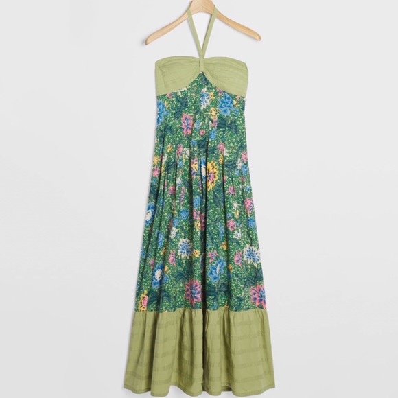 Anthropologie Dresses & Skirts - Anthropologie Zosime Halter Maxi Dress
